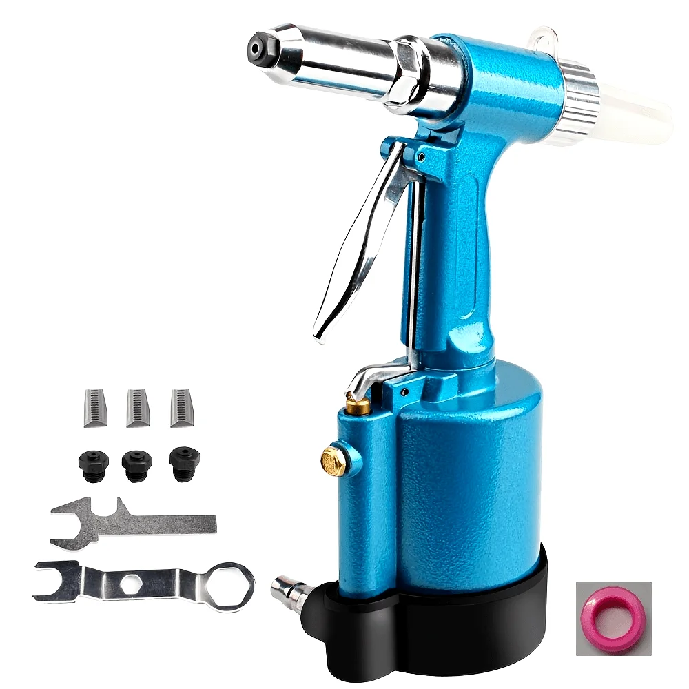 Pneumatic Blind Rivet Gun 2.4-5.0mm Heavy Duty Air Hydraulic Riveter-Professional Pop Pneumatic Riveting Gun Rivet Tool
Pneumatic Blind Rivet Gun 2.4-5.0mm Heavy Duty Air Hydraulic Riveter-Professional Pop Pneumatic Riveting Gun Rivet Tool