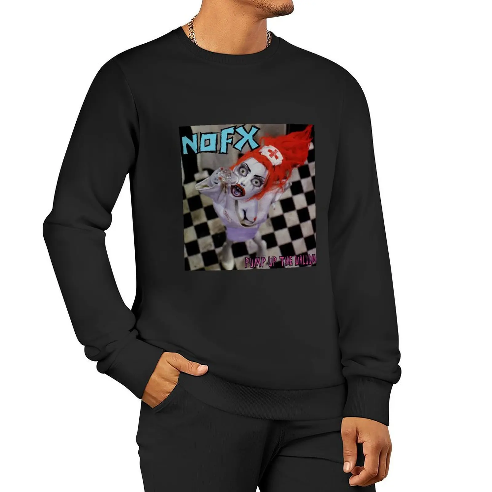 NOFX pump up the valuum Pullover Hoodie men's sweat-shirt set anime clothes autumn jacket men hooded shirt hooded sweatshirt
NOFX pump up the valuum Pullover Hoodie men's sweat-shirt set anime clothes autumn jacket men hooded shirt hooded sweatshirt