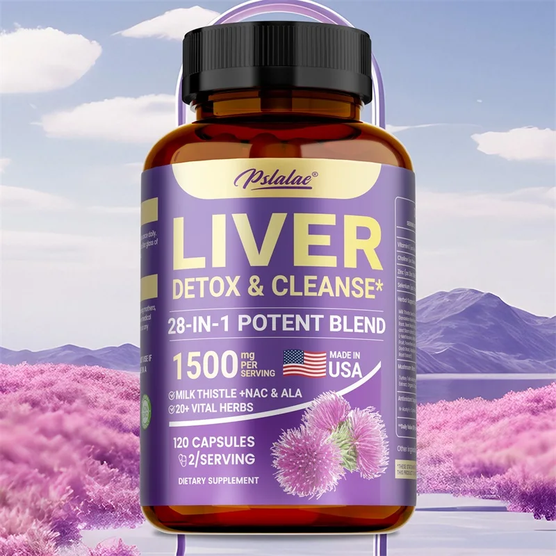 28-in-1 Liver Cleanse Repair - with Milk Thistle, Artichoke Extract, Dandelion Liver Detox, Repair & Overall Health
28-in-1 Liver Cleanse Repair - with Milk Thistle, Artichoke Extract, Dandelion Liver Detox, Repair & Overall Health