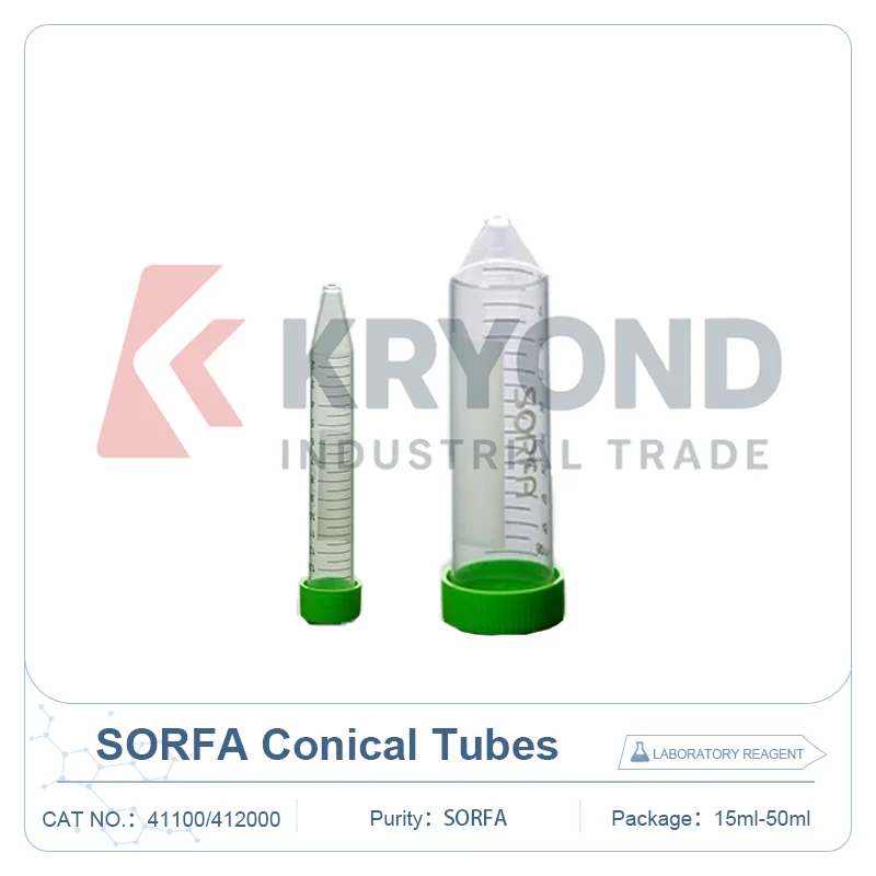 SORFA 15ml 50ml Conical Centrifuge Tubes Sterile Enzyme Free Laboratory Consumable with Graduations for Cell Culture Sample Res
SORFA 15ml 50ml Conical Centrifuge Tubes Sterile Enzyme Free Laboratory Consumable with Graduations for Cell Culture Sample Res