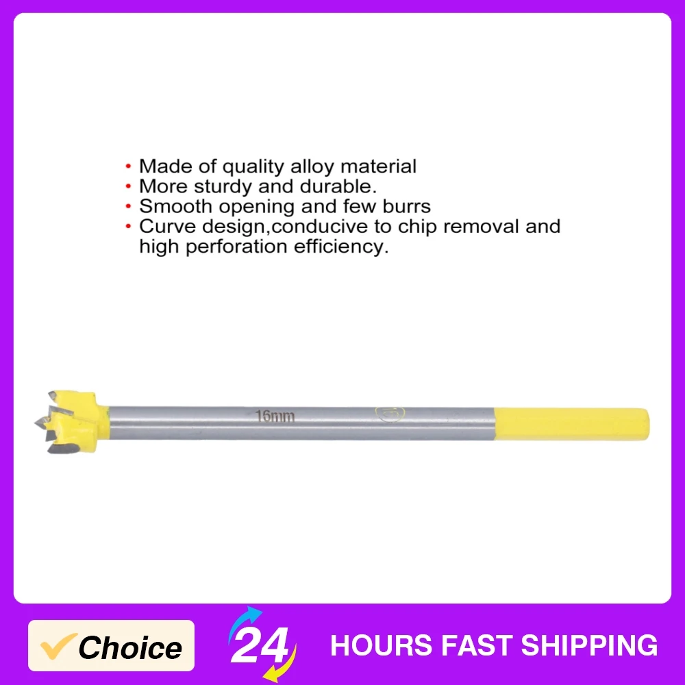 16mm Hole Drill Bits Long Drill Bits Wood Hole Saw Set Extended Length Carbide low noise Woodworking Furniture Installation
16mm Hole Drill Bits Long Drill Bits Wood Hole Saw Set Extended Length Carbide low noise Woodworking Furniture Installation