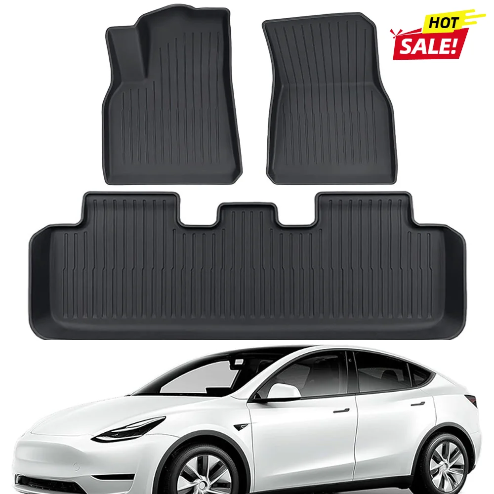 Car Floor Mats for Tesla Model 3 Y 2019-2024 Car Four Seasons Waterproof Non-slip Floor Mat NEW TPE Special Car Accessories
Car Floor Mats for Tesla Model 3 Y 2019-2024 Car Four Seasons Waterproof Non-slip Floor Mat NEW TPE Special Car Accessories