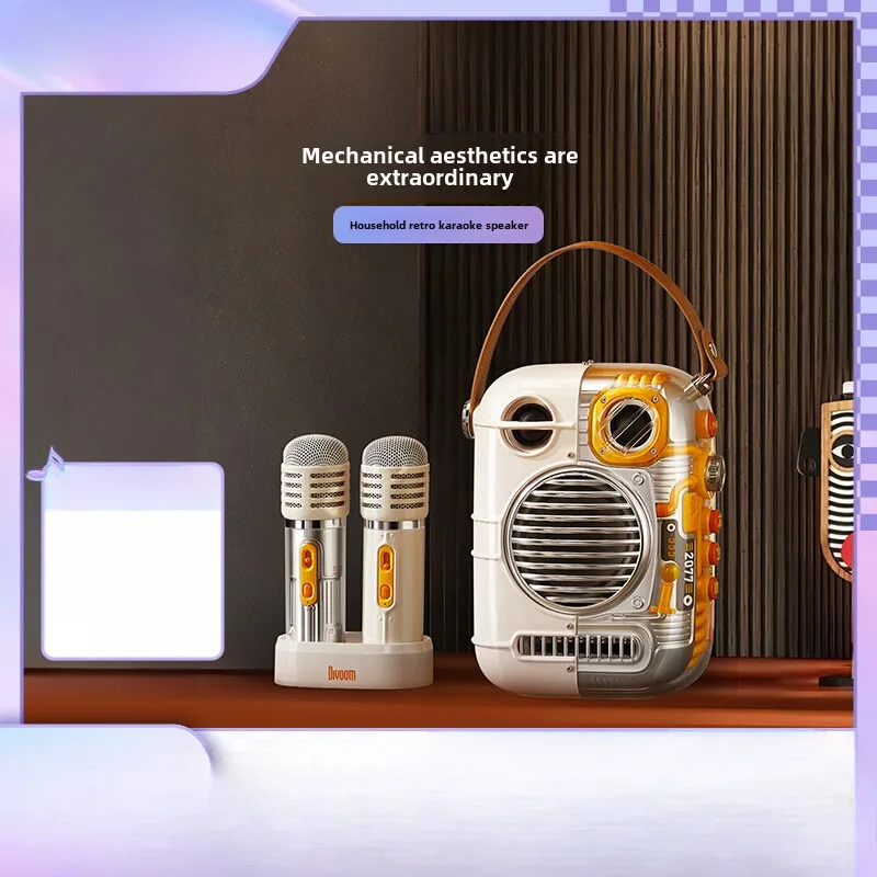 Bluetooth Karaoke stereo home living room home ktv singing speaker microphone integrated dual microphone
Bluetooth Karaoke stereo home living room home ktv singing speaker microphone integrated dual microphone