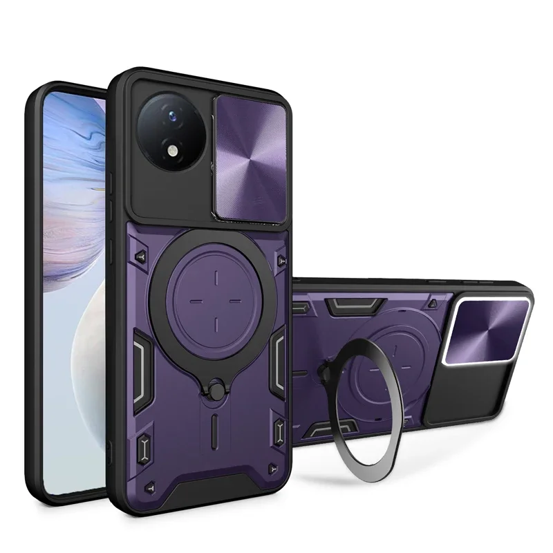Luxury Magnetic Stand Phone Case For VIVO Y03 Y03t Y16 Y17S Y18 Y18e Y18t Y18i Y19S 4G Y19S Pro Rotation Ring Holder Back Cover
Luxury Magnetic Stand Phone Case For VIVO Y03 Y03t Y16 Y17S Y18 Y18e Y18t Y18i Y19S 4G Y19S Pro Rotation Ring Holder Back Cover