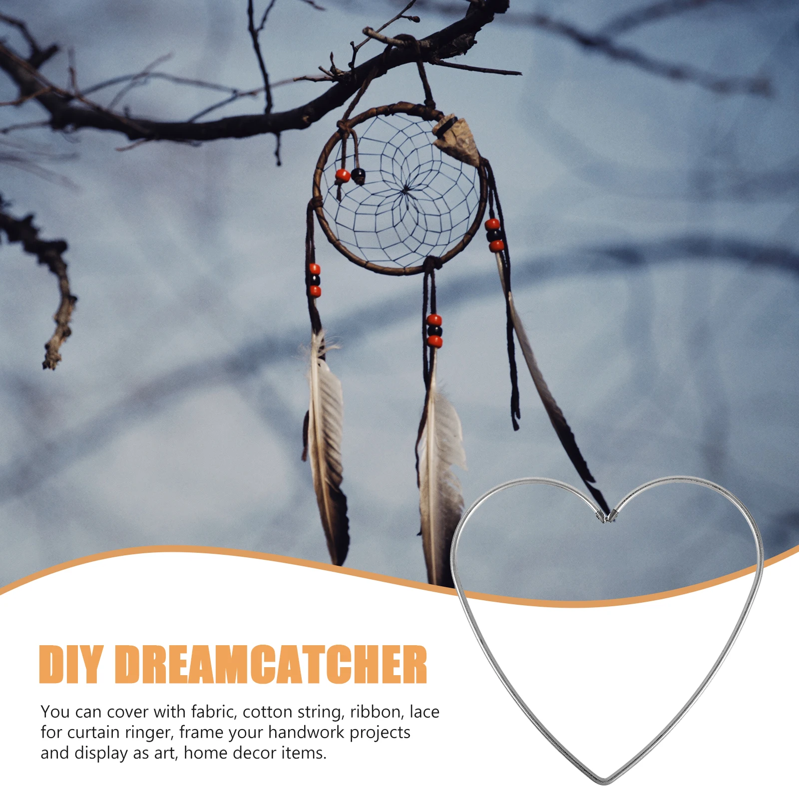 10pc Loving Heart Shape Metal Rings 12Cm Dreamcatcher Diy Accessories Cloth Decor Wall Hanging Home
10pc Loving Heart Shape Metal Rings 12Cm Dreamcatcher Diy Accessories Cloth Decor Wall Hanging Home