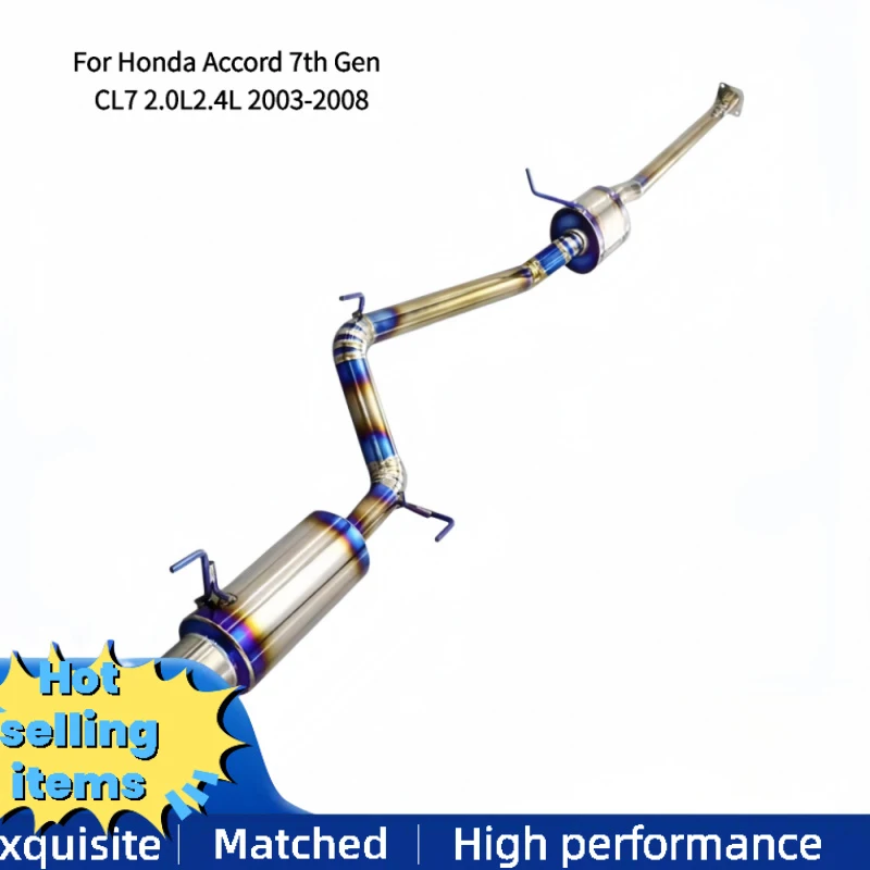 JDM Style Exhaust Catback for Honda Accord 7th Gen CL7 2.0L2.4L 2003-2008 Titanium Alloy Exhaust Pipe Car Sonic Upgrade
JDM Style Exhaust Catback for Honda Accord 7th Gen CL7 2.0L2.4L 2003-2008 Titanium Alloy Exhaust Pipe Car Sonic Upgrade