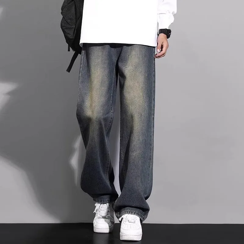 Мужские джинсы American High Street Sle: плотные, универсальные, повседневные, в стиле ретро, для весеннего сезона, индивидуальный дизайн
Мужские джинсы American High Street Sle: плотные, универсальные, повседневные, в стиле ретро, для весеннего сезона, индивидуальный дизайн