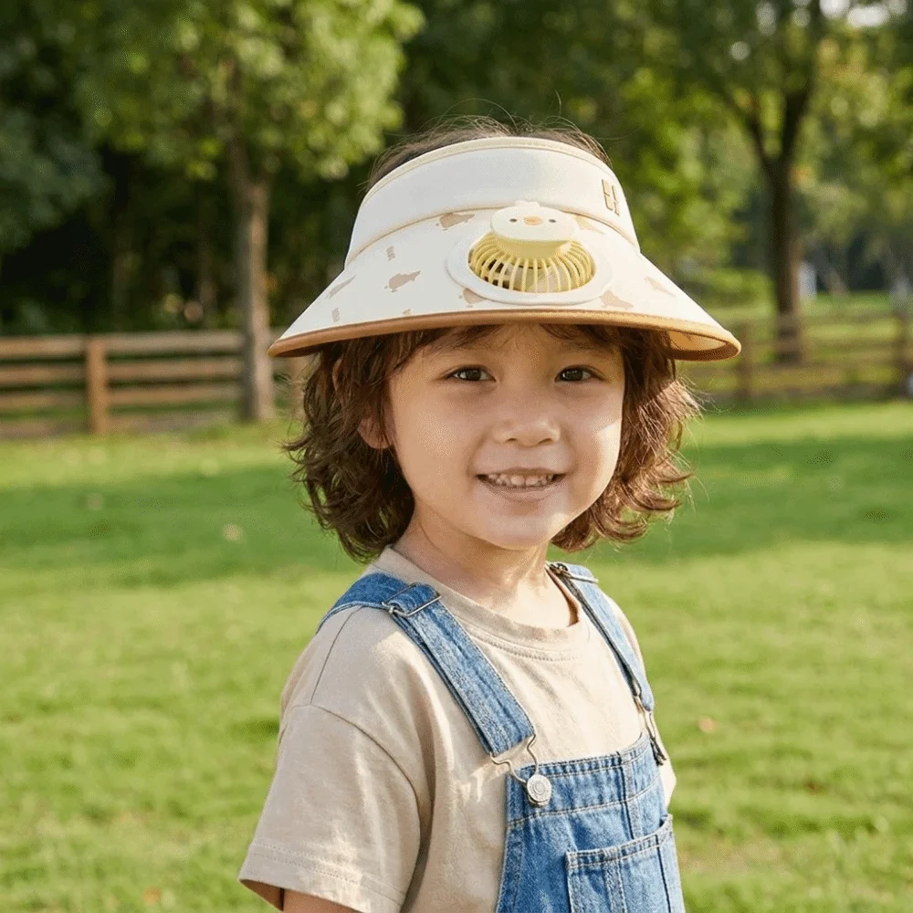 Fashion Cartoon Children Fan Hat Breathable Elastic Summer Fan Visor Cap Adjustable Portable Cooling Sunshade Hat Beach
Fashion Cartoon Children Fan Hat Breathable Elastic Summer Fan Visor Cap Adjustable Portable Cooling Sunshade Hat Beach