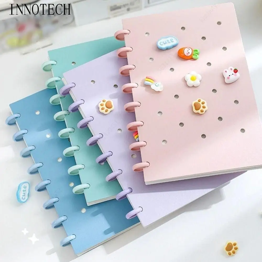 Creative A5 Loose-Leaf Book Cartoon Mushroom Button Detachable Notepad Thickened Paper Horizontal Lines Removable Diary
Creative A5 Loose-Leaf Book Cartoon Mushroom Button Detachable Notepad Thickened Paper Horizontal Lines Removable Diary