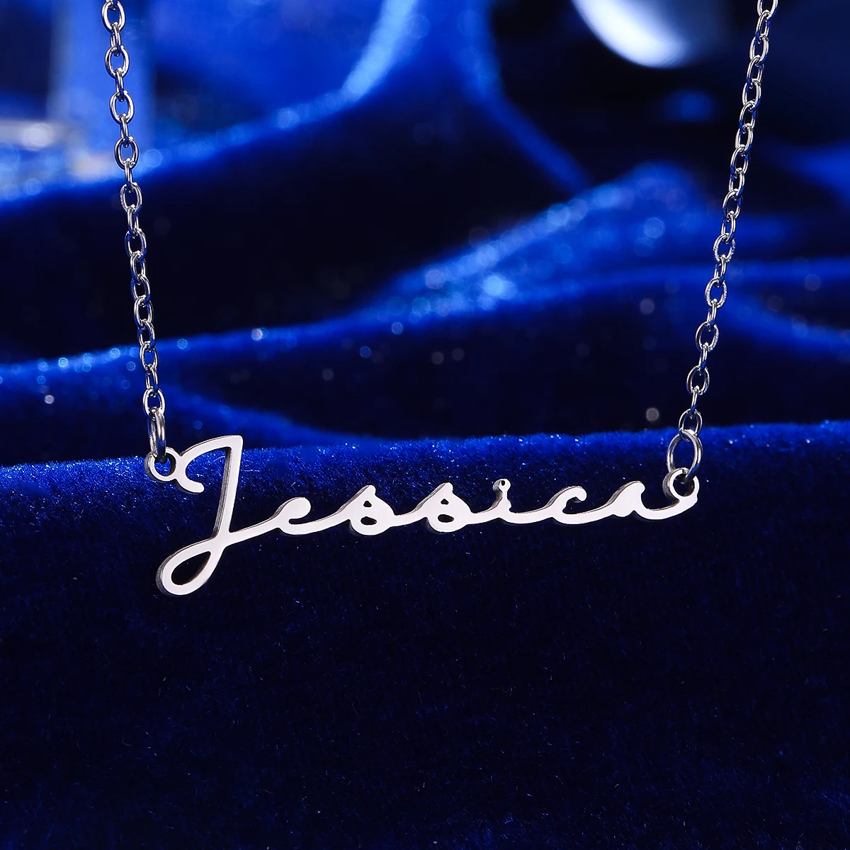 Stainless Steel Personalized Name Handmade Necklace For Women Custom Pendant Necklace Party Gifts
Stainless Steel Personalized Name Handmade Necklace For Women Custom Pendant Necklace Party Gifts