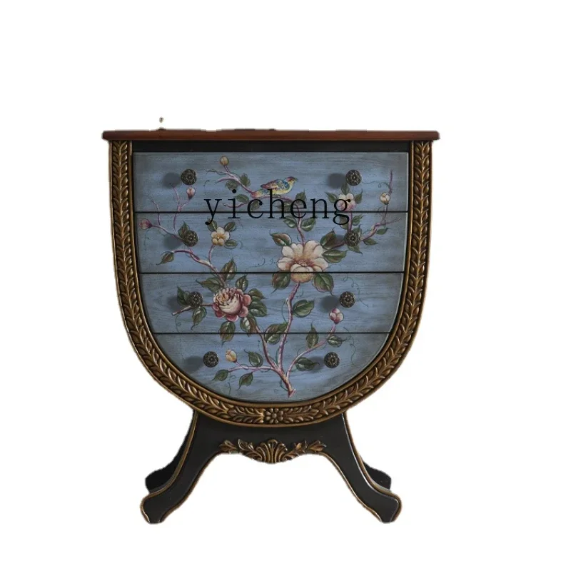 ZK Retro High Leg Hallway Table Home Curio Cabinet Wall Side View Carved Aisle Storage Rack
ZK Retro High Leg Hallway Table Home Curio Cabinet Wall Side View Carved Aisle Storage Rack
