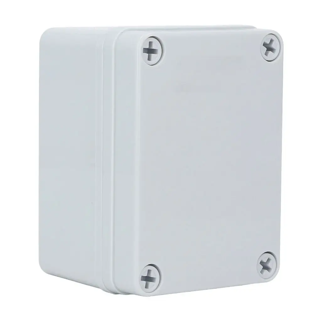 110*80*70mm Junction Box with Mounting Plate IP66 DIY Electrical Project Case Waterproof Grey Electrical Box Electrical Projects
110*80*70mm Junction Box with Mounting Plate IP66 DIY Electrical Project Case Waterproof Grey Electrical Box Electrical Projects