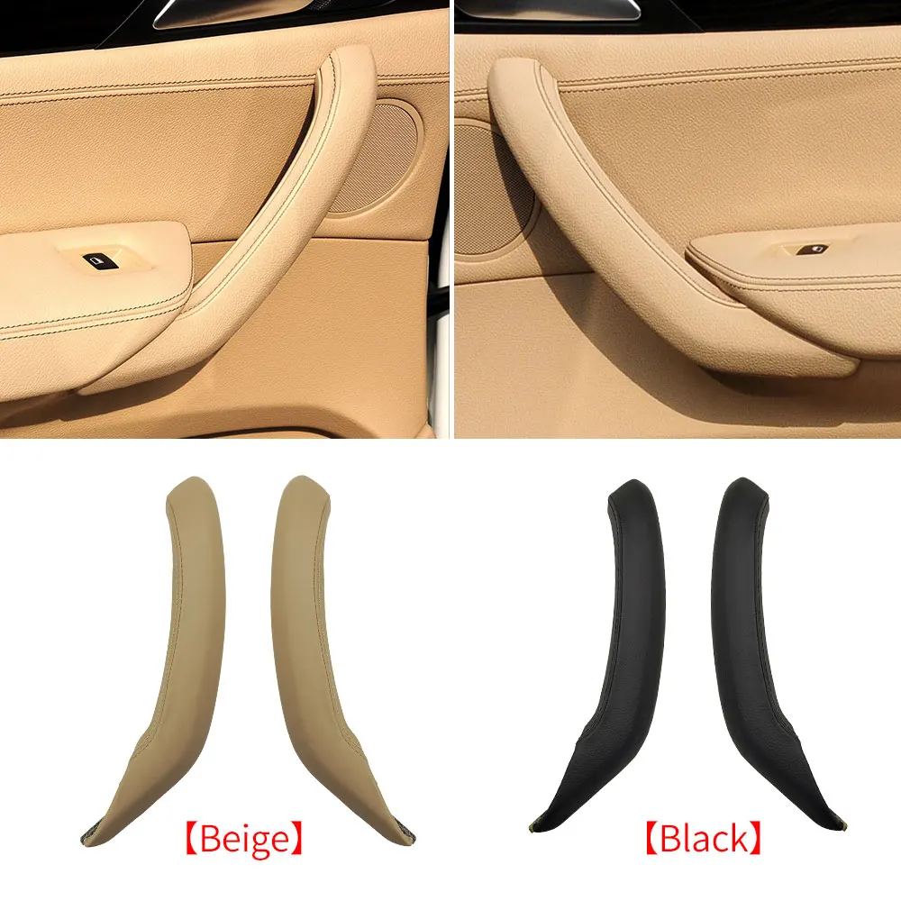 Car Interior Door Handle Pull Leather Cover Accossory Replacement For BMW X3 X4 F25 F26 2011-2016 51417246214
Car Interior Door Handle Pull Leather Cover Accossory Replacement For BMW X3 X4 F25 F26 2011-2016 51417246214