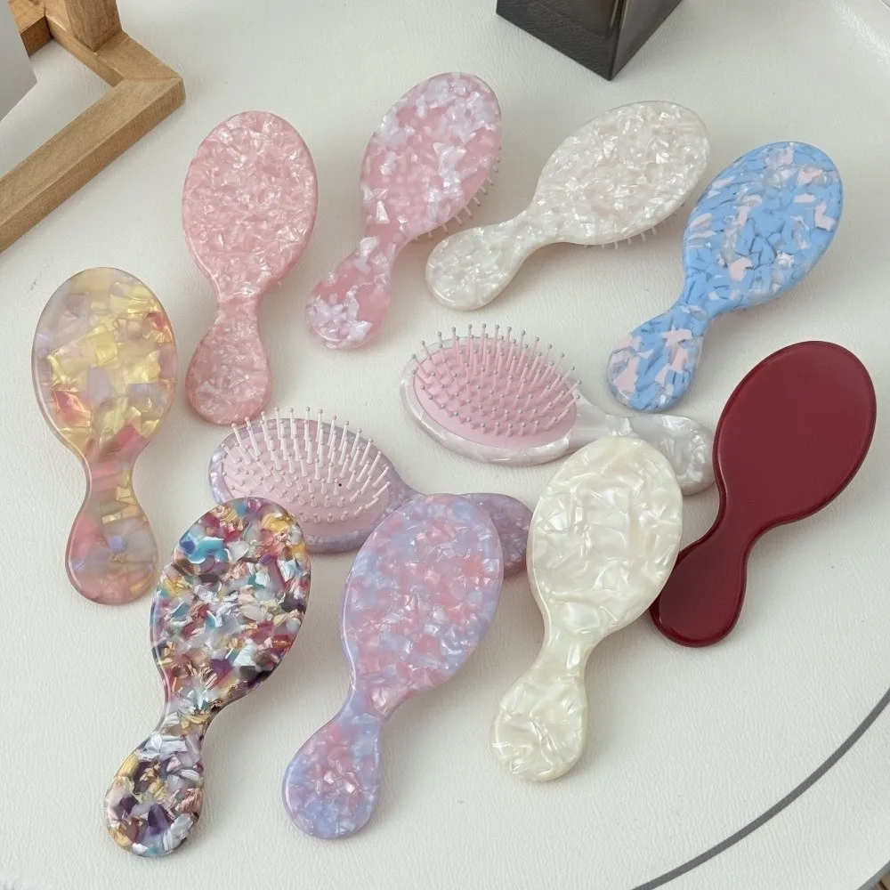 Rhinestones Acetate Air Cushion Comb Fluffy Hair Scalp Massage Airbag Comb Hand-Held Static-free Hair Styling Tool
Rhinestones Acetate Air Cushion Comb Fluffy Hair Scalp Massage Airbag Comb Hand-Held Static-free Hair Styling Tool