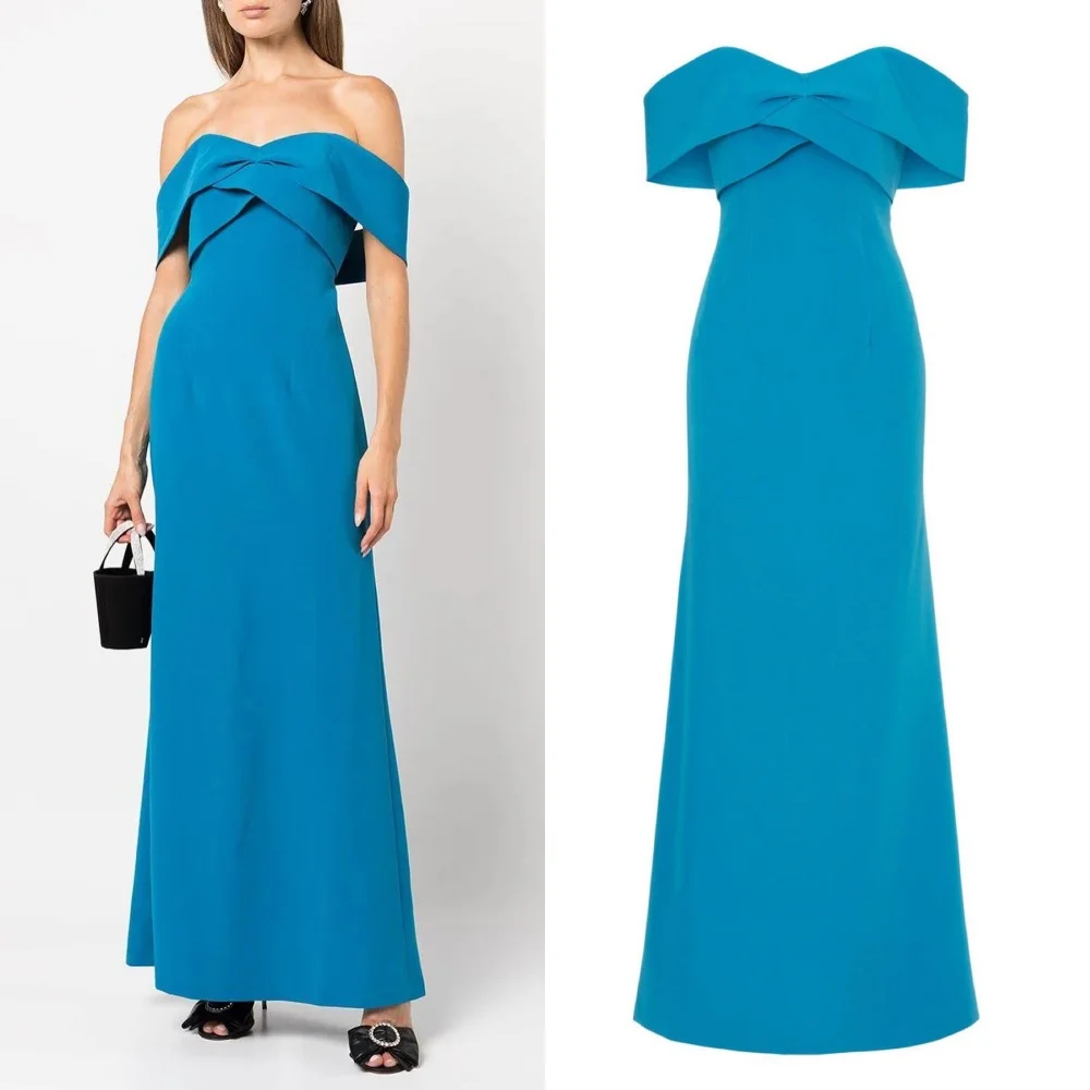 Customized Exquisite Elegant Jersey Pleat Ruched Straight Off-the-shoulder Midi Dresses Cocktail Dresses Sizes Available High Qu
Customized Exquisite Elegant Jersey Pleat Ruched Straight Off-the-shoulder Midi Dresses Cocktail Dresses Sizes Available High Qu