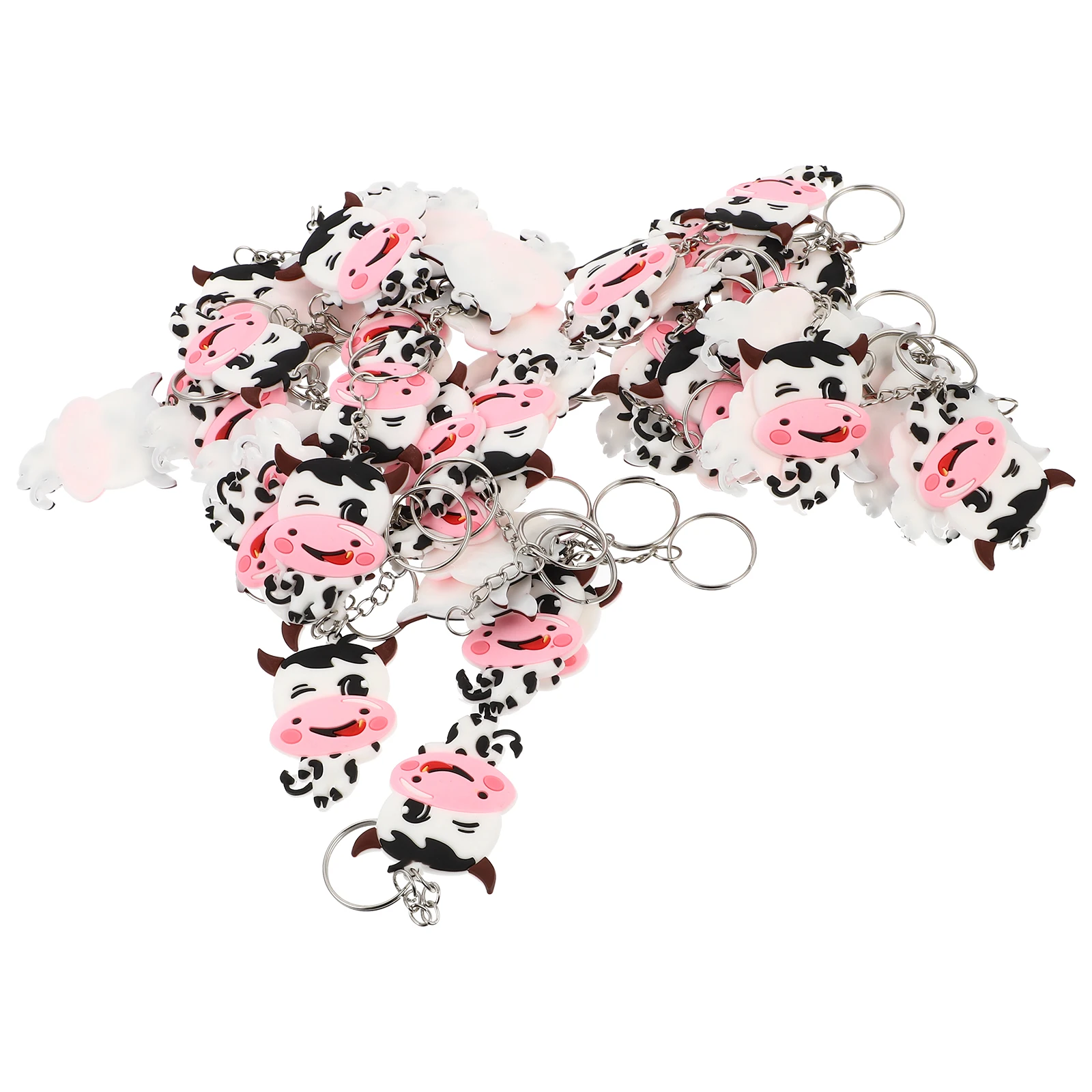 50pcs Cow Shaped Keyring Chain Soft Rubber Cute Keychains Bag Charms Pendant Party Supplies Gift Wrap Accessories
50pcs Cow Shaped Keyring Chain Soft Rubber Cute Keychains Bag Charms Pendant Party Supplies Gift Wrap Accessories