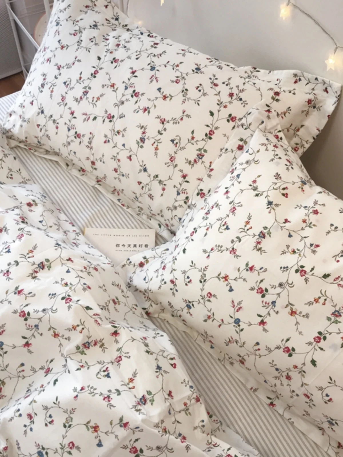 Princ Sle Pure Cotton Bedding Set Fre Floral Print Four Piece Bedding Kit Breathable Comforter Cover for Young Girls
Princ Sle Pure Cotton Bedding Set Fre Floral Print Four Piece Bedding Kit Breathable Comforter Cover for Young Girls