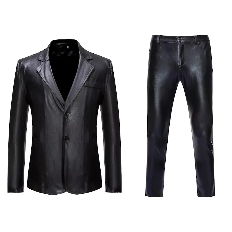 Men's Suit Slim Fit 2 Piece Set Solid Shiny Party Gold Silver Black Suit For Men Wedding Prom Blazer Jacket & Pants
Men's Suit Slim Fit 2 Piece Set Solid Shiny Party Gold Silver Black Suit For Men Wedding Prom Blazer Jacket & Pants
