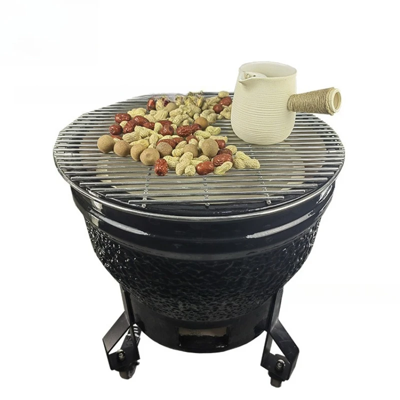 Portable ceramic enclosure ceramic barbecue grill can be used for barbecue and tea heating
Portable ceramic enclosure ceramic barbecue grill can be used for barbecue and tea heating