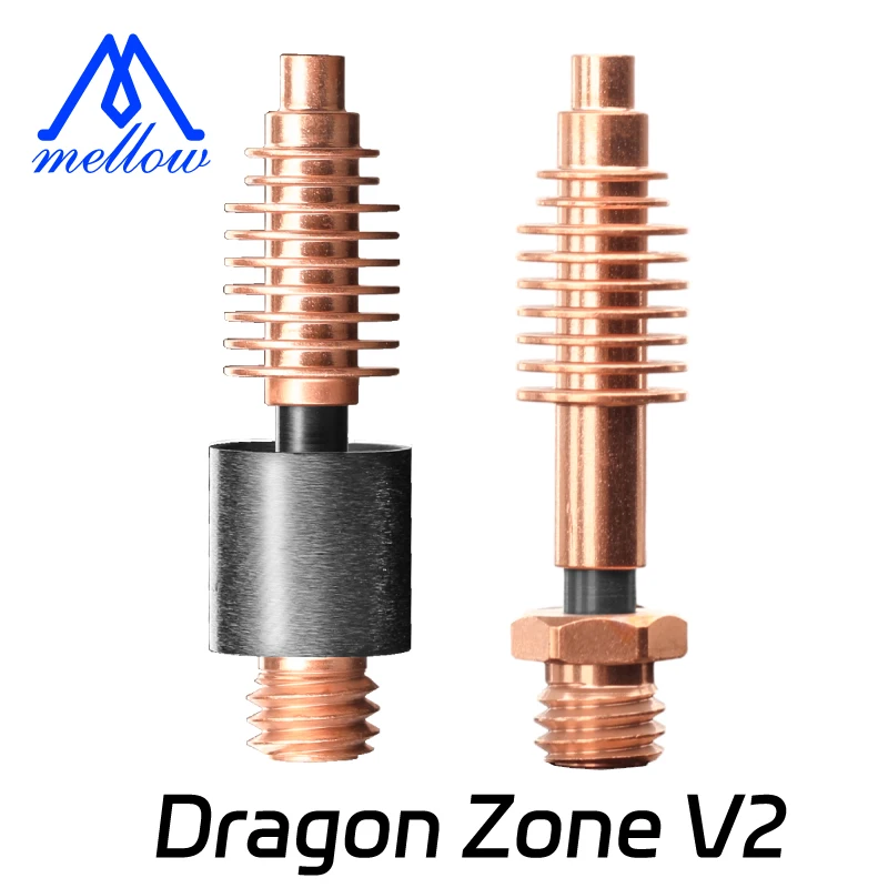 Dragon Zone V2 Heat Break For Dragon Hotend Printing Carbon Fiber 3D Printer Parts
Dragon Zone V2 Heat Break For Dragon Hotend Printing Carbon Fiber 3D Printer Parts