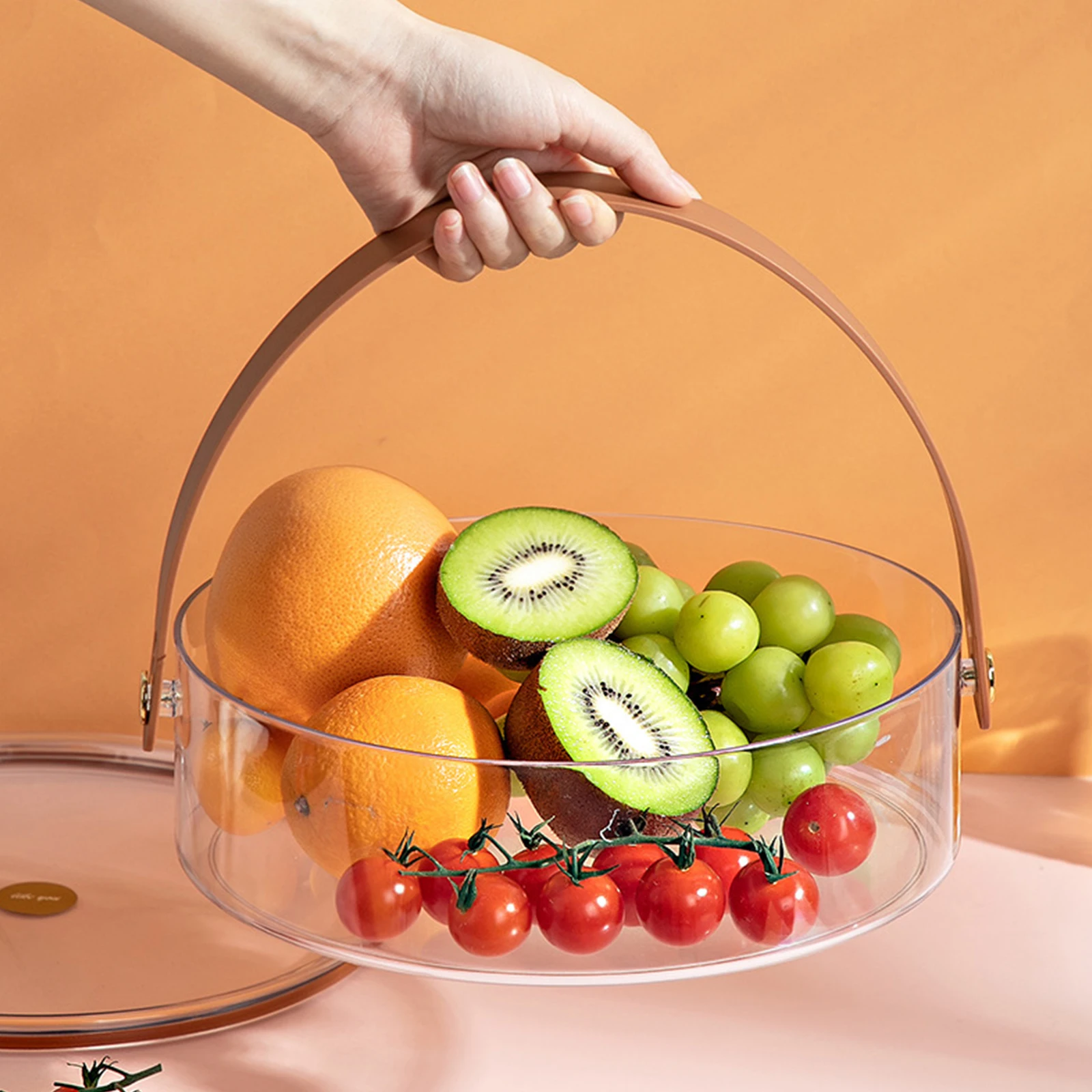 Clear Reusable Plastic Handle Snack Box Candy Storage Container Lid Large Capacity Transparent Food Case Dried Fruits Kitchen
Clear Reusable Plastic Handle Snack Box Candy Storage Container Lid Large Capacity Transparent Food Case Dried Fruits Kitchen