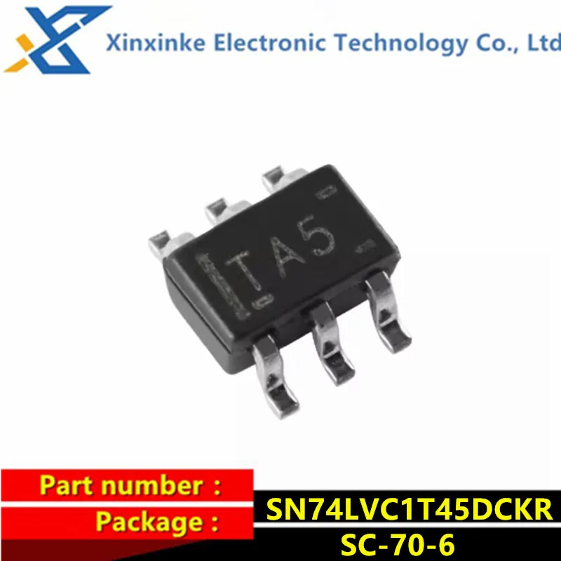 50PCS SN74LVC1T45DCKR SC70-6 TAF TA* Translation - Voltage Levels SINGLE-BIT BUS TRANSCEIVER Logic ICs Brand New Original
50PCS SN74LVC1T45DCKR SC70-6 TAF TA* Translation - Voltage Levels SINGLE-BIT BUS TRANSCEIVER Logic ICs Brand New Original