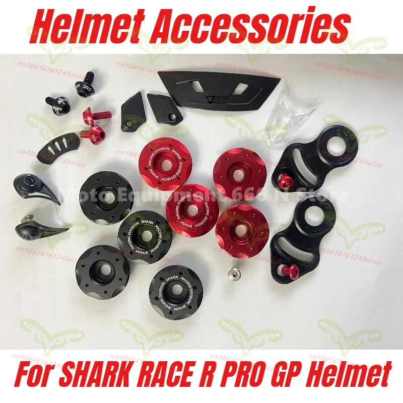 Для шлема SHARK RACE R PRO GP: основание для линз, застежка для спойлера, защита для носа, фиксатор линз, аксессуары для модификации шлема
Для шлема SHARK RACE R PRO GP: основание для линз, застежка для спойлера, защита для носа, фиксатор линз, аксессуары для модификации шлема