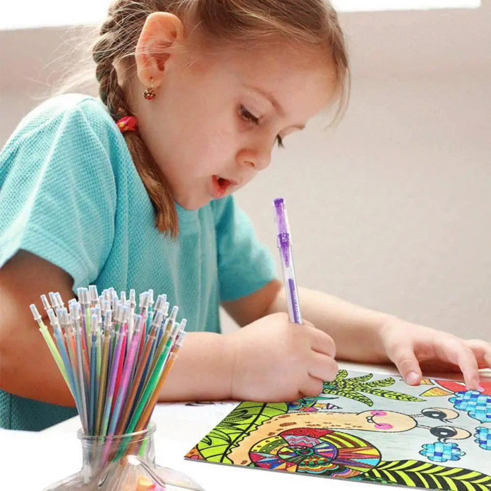 Набор сменных гелевых чернил для рисования, 100 шт.
Набор сменных гелевых чернил для рисования, 100 шт.