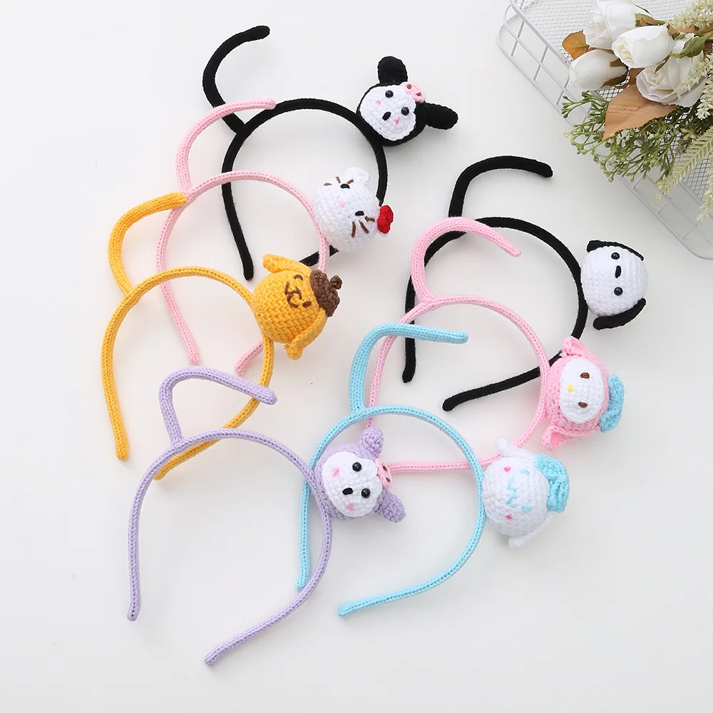 Internet celebrity new hand-woven wool headband cartoon Kulomie girl headband cute doll face wash hair band
Internet celebrity new hand-woven wool headband cartoon Kulomie girl headband cute doll face wash hair band