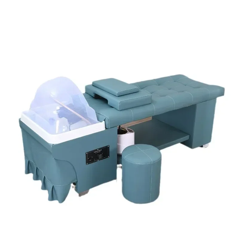 Barbershop heating constant temperature fumigation water circulation Head treatment Shampoo massage bed Hair salon beauty salon
Barbershop heating constant temperature fumigation water circulation Head treatment Shampoo massage bed Hair salon beauty salon