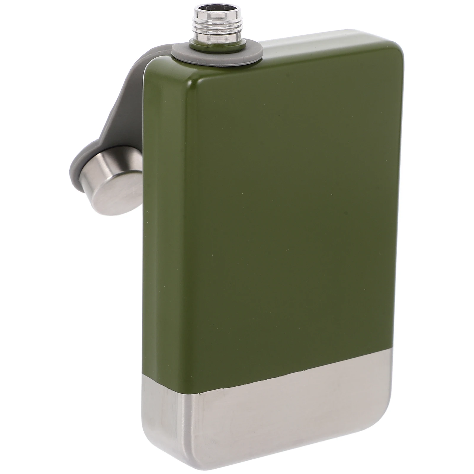 Leak Proof Flask Stainless Steel Camping Whiskey Flask Slim Portable Metal Container Outdoor Hiking Flagon Water
Leak Proof Flask Stainless Steel Camping Whiskey Flask Slim Portable Metal Container Outdoor Hiking Flagon Water