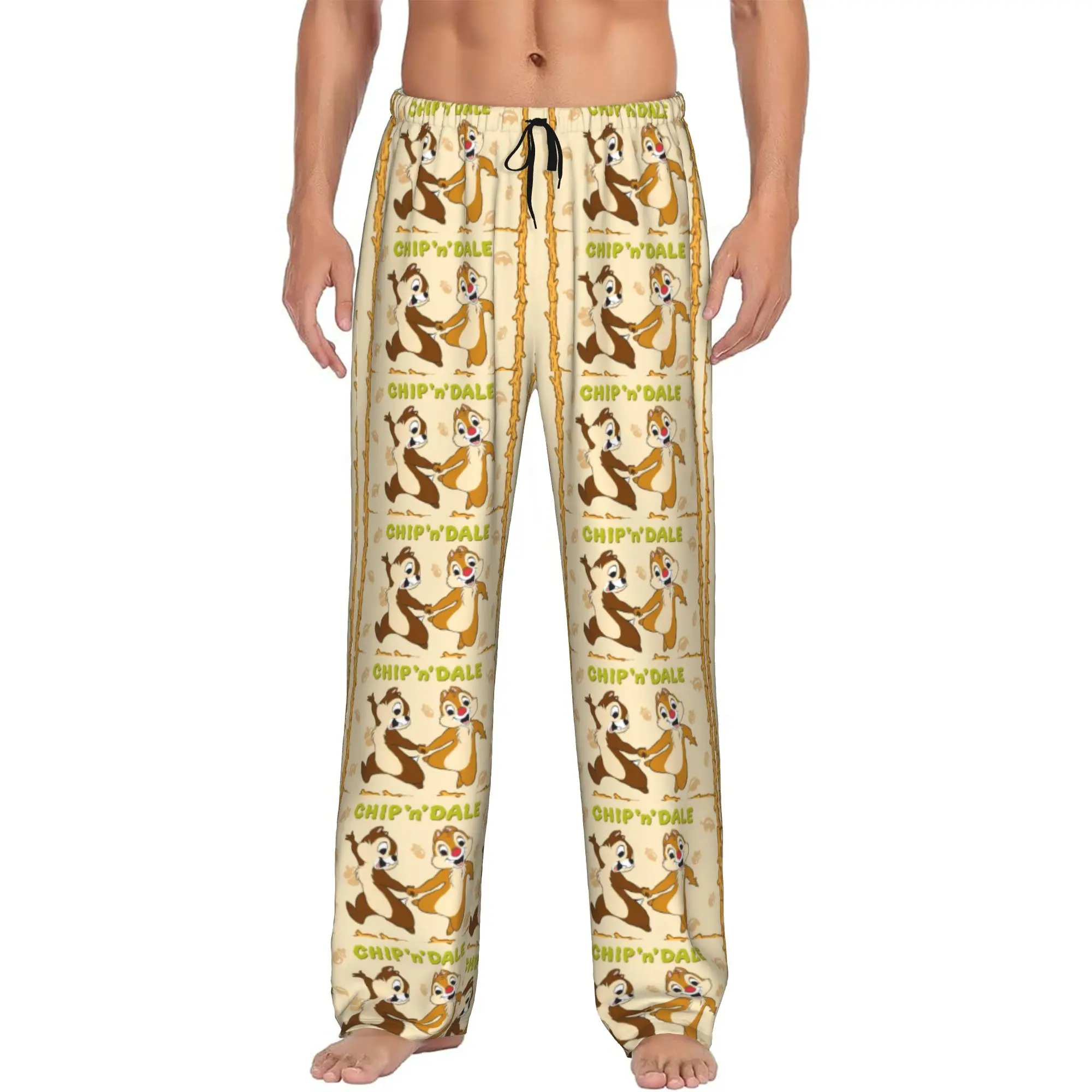 Custom Chip Anime D-Dales Pajama Pants Sleepwear Men's Elastic Waistband Sleep Lounge Bottoms with Pockets
Custom Chip Anime D-Dales Pajama Pants Sleepwear Men's Elastic Waistband Sleep Lounge Bottoms with Pockets