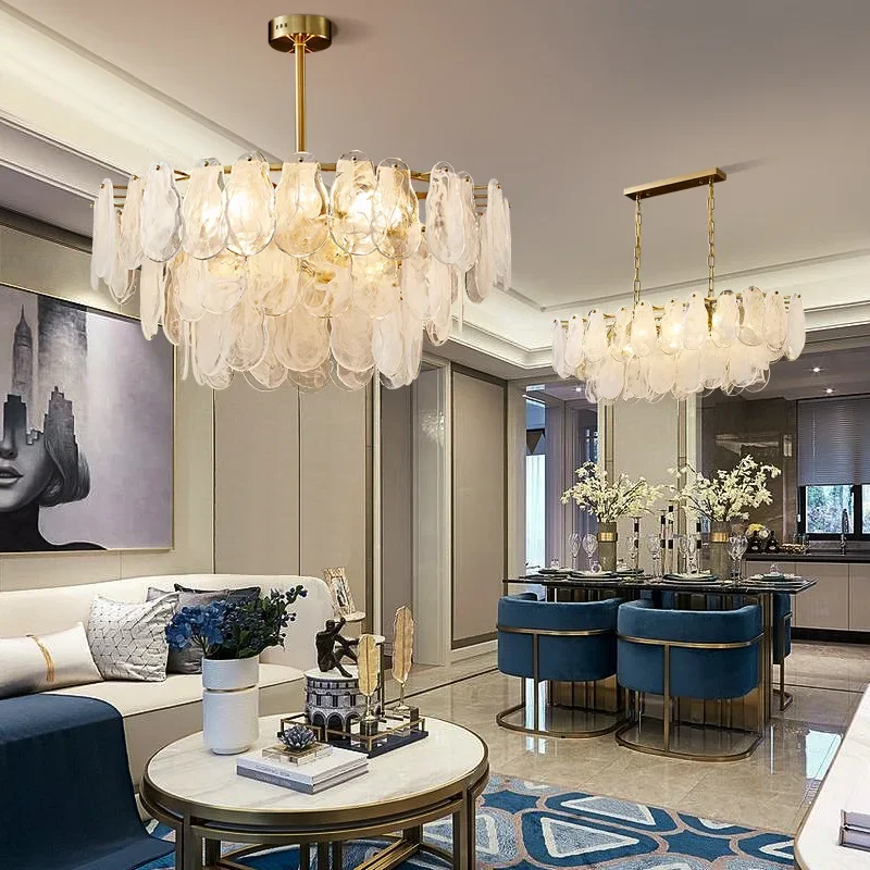 French Retro Light Luxury Chandelier Living Room Bedroom Warm and Romantic Cloud Water Drop Glass Pendant Lights Home Decoration
French Retro Light Luxury Chandelier Living Room Bedroom Warm and Romantic Cloud Water Drop Glass Pendant Lights Home Decoration