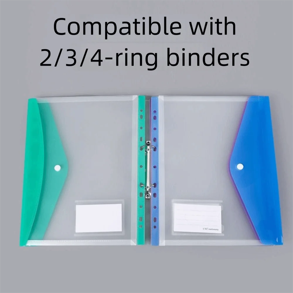 6 pcs Simple Design Plastic Binder Folders Clear 11 Holes Binder Pocket A4 Snap Closure Punched Pockets School
6 pcs Simple Design Plastic Binder Folders Clear 11 Holes Binder Pocket A4 Snap Closure Punched Pockets School