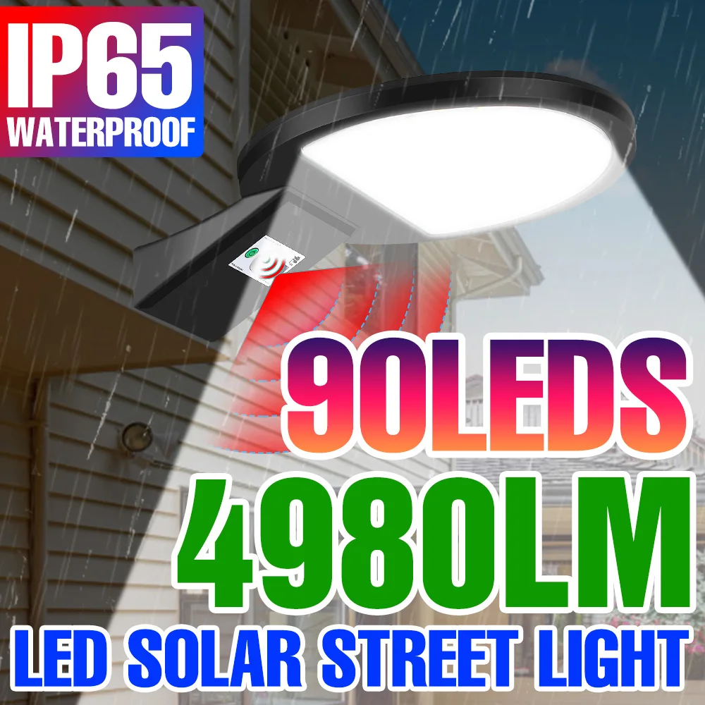 50W LED Solar Lamp Outdoor Street Lights IP65 Waterproof Motion Sensor Floodlight Garden Lighting Warm White LED Solar Lights
50W LED Solar Lamp Outdoor Street Lights IP65 Waterproof Motion Sensor Floodlight Garden Lighting Warm White LED Solar Lights