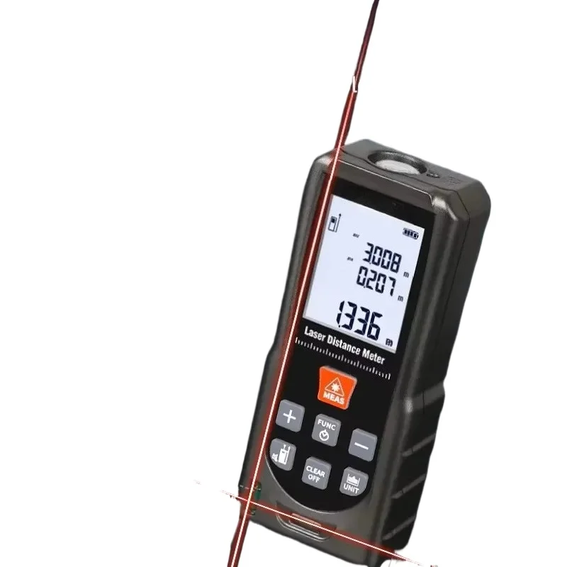 Laser Distance Meter 50m-150m Range Laser Rangefinder IP54 Electronic Ruler Useful Measurement Tool
Laser Distance Meter 50m-150m Range Laser Rangefinder IP54 Electronic Ruler Useful Measurement Tool