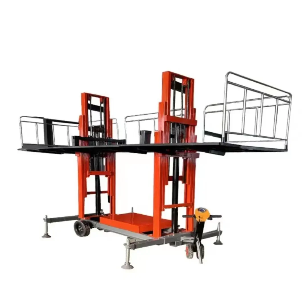 Electric scaffolding lift mobile wall bricklaying platform construction plastering operation vehicle remote control operation
Electric scaffolding lift mobile wall bricklaying platform construction plastering operation vehicle remote control operation