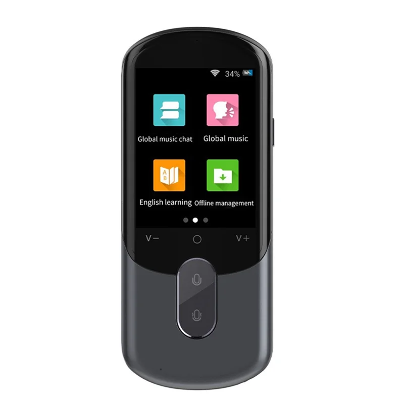 Smart Instant Voice Translator Portable Translator Support Photographic Scanning Portable Offline Translator
Smart Instant Voice Translator Portable Translator Support Photographic Scanning Portable Offline Translator