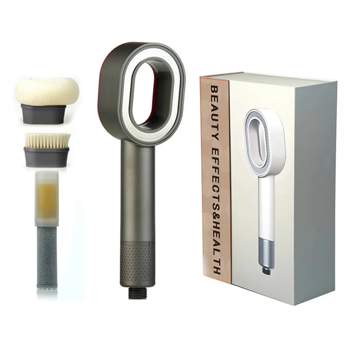 AA05 Fragrance Shower Head with Carbon Fiber Filter Element Beauty Showerhead for Hair & Skin Care Shower Head Gift Box
AA05 Fragrance Shower Head with Carbon Fiber Filter Element Beauty Showerhead for Hair & Skin Care Shower Head Gift Box