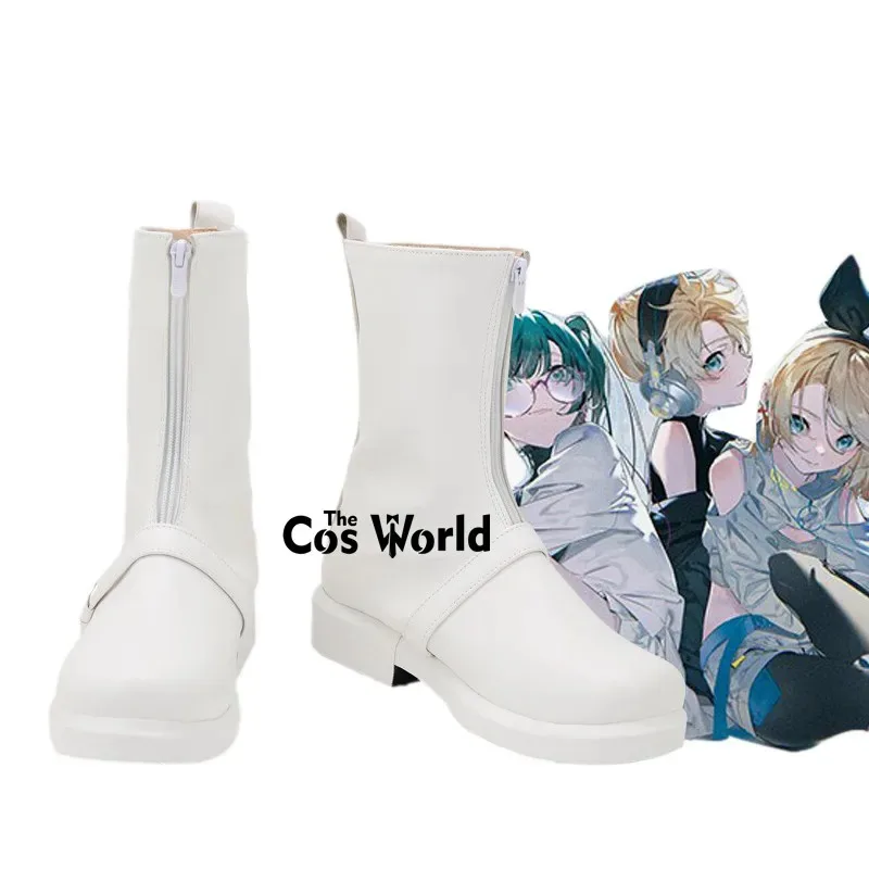 Готовый устойчивый Мику Рин Лен аниме обувь для косплея на заказ сапоги 
Готовый устойчивый Мику Рин Лен аниме обувь для косплея на заказ сапоги