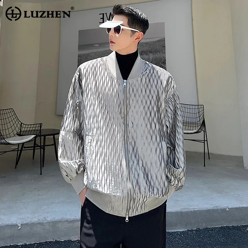 LUZHEN Spring New Plaid Pattern Loose Casual Jacket 2025 Men's Fashion High Quality Double Zipper Design Male Trendy Coat JY5517
LUZHEN Spring New Plaid Pattern Loose Casual Jacket 2025 Men's Fashion High Quality Double Zipper Design Male Trendy Coat JY5517