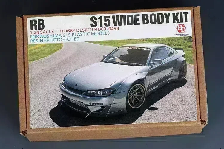 HobbyDesign 1:24 RB S15, набор для видоизменения широкого тела, аксессуары для модификации и сборки моделей
HobbyDesign 1:24 RB S15, набор для видоизменения широкого тела, аксессуары для модификации и сборки моделей