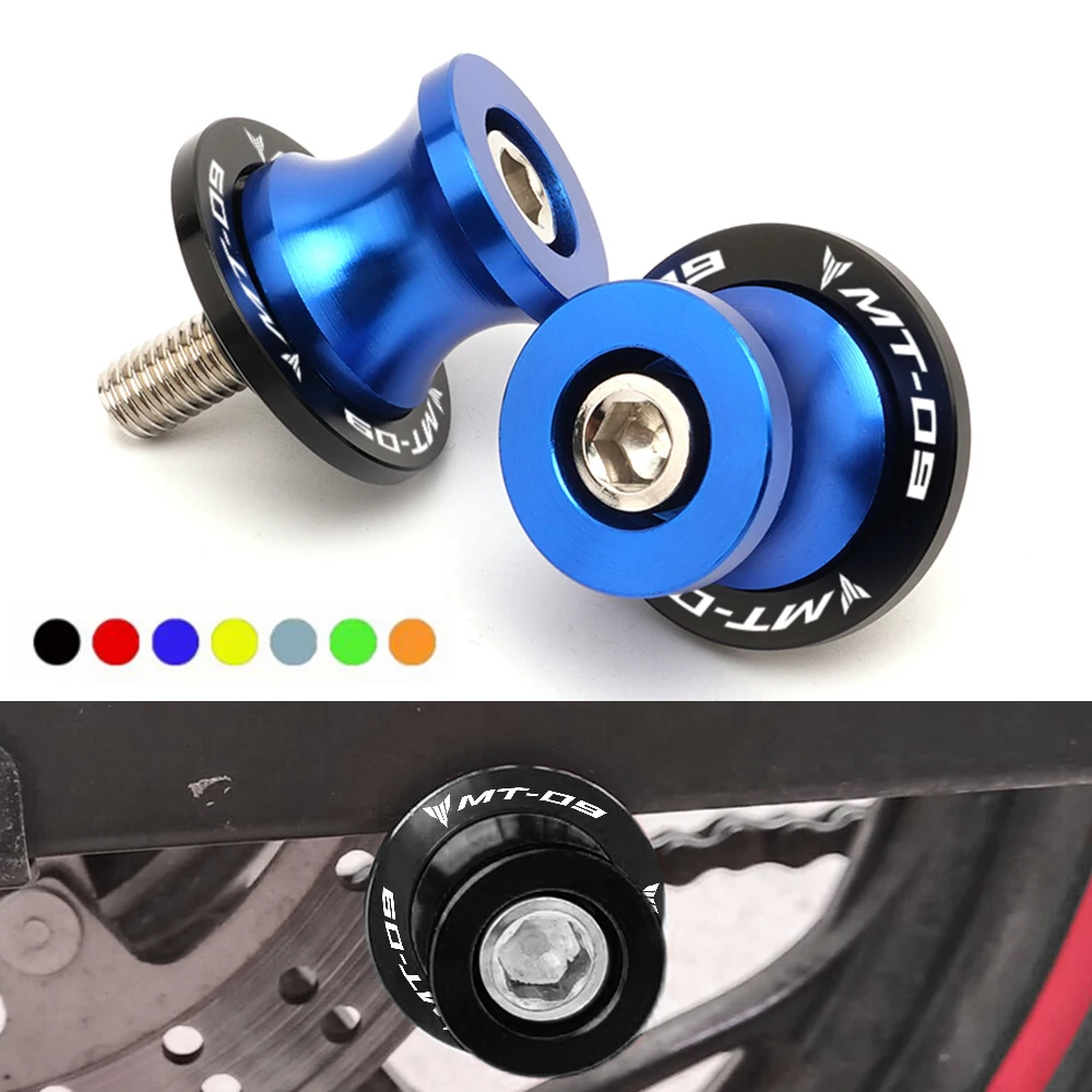 For YAMAHA MT09 Tracer MT-09 MT 2017-2021 2020 2022 Swingarm Spools Slider Stand Screws Bolts CNC M6 Motorcycle Accessories
For YAMAHA MT09 Tracer MT-09 MT 2017-2021 2020 2022 Swingarm Spools Slider Stand Screws Bolts CNC M6 Motorcycle Accessories