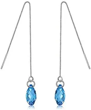 LSLYTQ 925 Earrings Embellished with Crystals Water Drop Earrings For Women Jewelry
LSLYTQ 925 Earrings Embellished with Crystals Water Drop Earrings For Women Jewelry