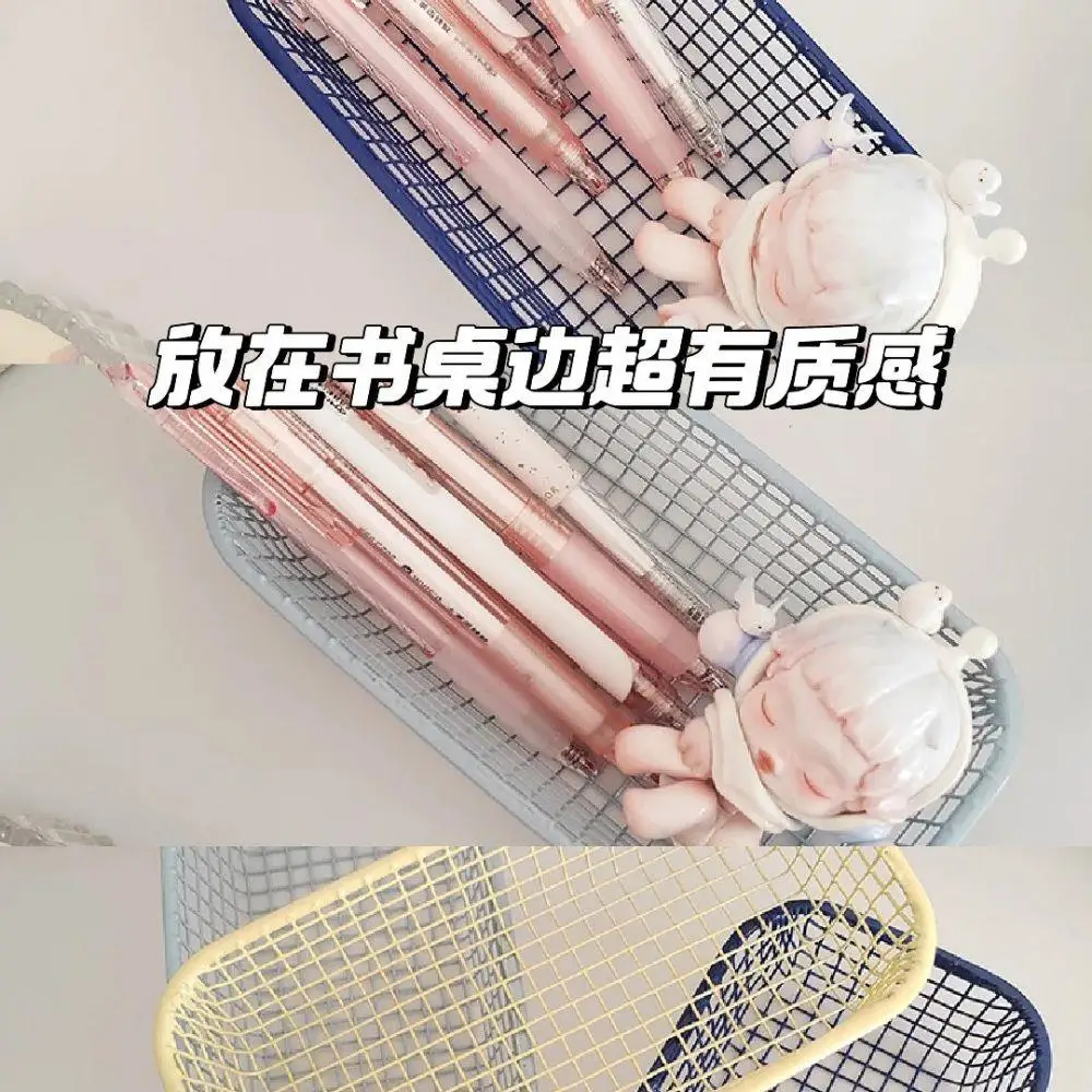 Настольная корзина для хранения Nordic Iron Art, держатель для сортировки макияжа, органайзер для дома и офиса, металлические корзины-органайзеры для мелочей
Настольная корзина для хранения Nordic Iron Art, держатель для сортировки макияжа, органайзер для дома и офиса, металлические корзины-органайзеры для мелочей