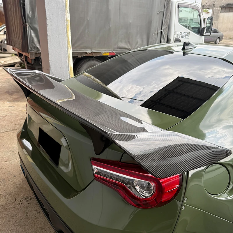 New Carbon Fiber Double-layer Rear Spoiler Car Pressed Wing Tail Fin Modification Factory Direct Hot Sale Spoiler
New Carbon Fiber Double-layer Rear Spoiler Car Pressed Wing Tail Fin Modification Factory Direct Hot Sale Spoiler
