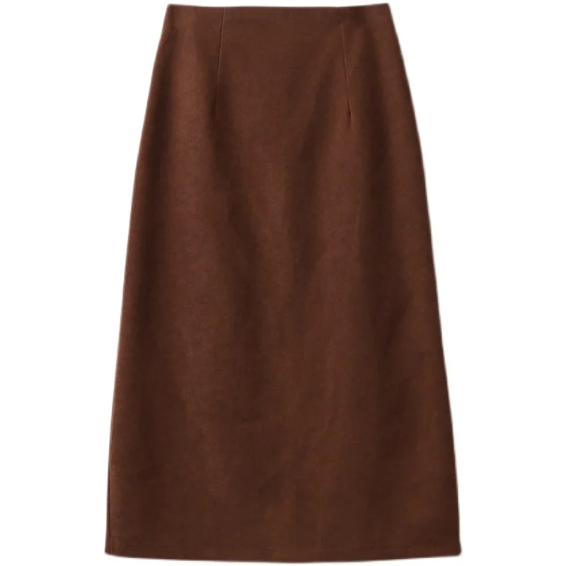 Autumn Winter High Waist Vintage Women's A-line Wrap Skirts 2025 New Casual Loose Back Split Office Sheath Midi Skirts Female
Autumn Winter High Waist Vintage Women's A-line Wrap Skirts 2025 New Casual Loose Back Split Office Sheath Midi Skirts Female