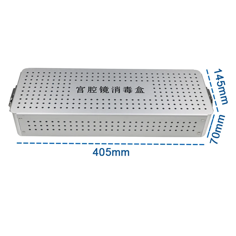 Aluminium Alloy Hysteroscope Sterilization Box for Holding Instrument Sterilized
Aluminium Alloy Hysteroscope Sterilization Box for Holding Instrument Sterilized