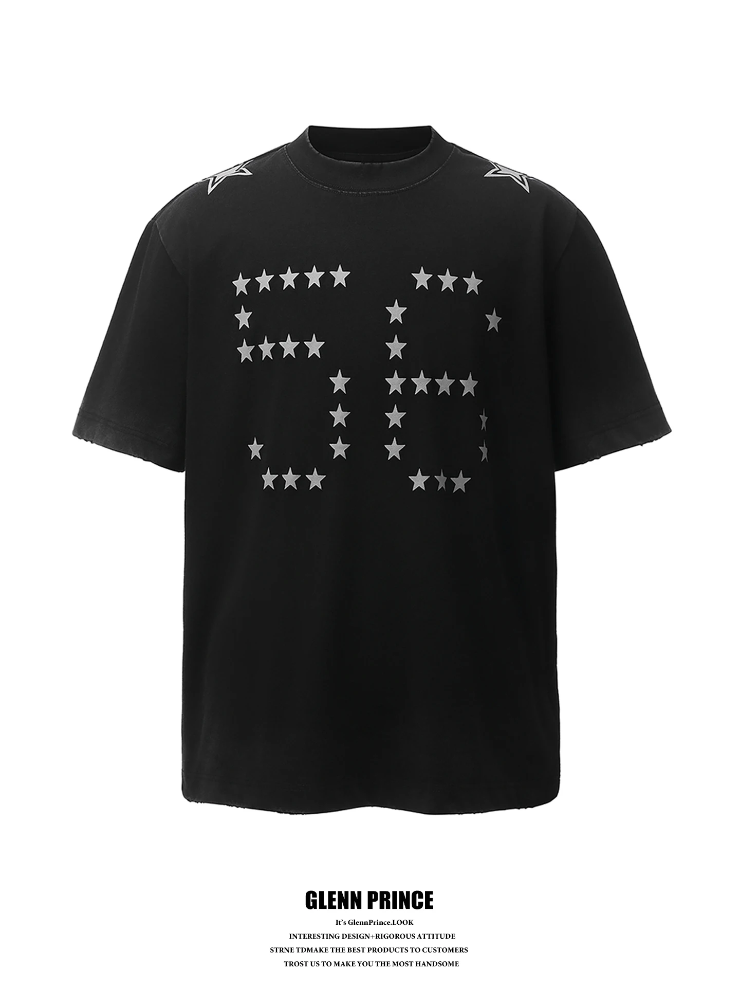 GPstudio American Trendy Brand Heavyweight Washed Design Short Sleeve T-Shirt Men Star Digital Print Loose Fit Summer Cotton ...
GPstudio American Trendy Brand Heavyweight Washed Design Short Sleeve T-Shirt Men Star Digital Print Loose Fit Summer Cotton ...