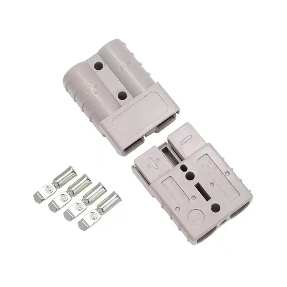 20Pcs For Anderson Plug Cable Terminal 50A 600V Battery Power Connector Cable Connectors Grey Red Pins Lugs Copper Terminals
20Pcs For Anderson Plug Cable Terminal 50A 600V Battery Power Connector Cable Connectors Grey Red Pins Lugs Copper Terminals
